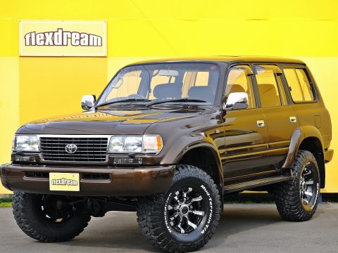 ランクル８０　VX-KTD　３インチリフトアップ　マラケシュブラウン　